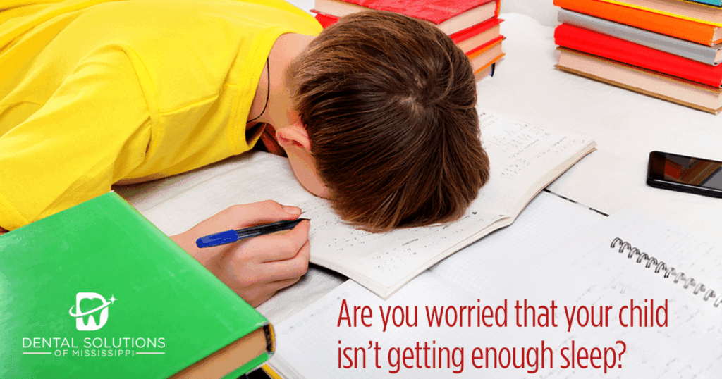 Are you worried that your child isn't getting enough sleep? Dental Solutions of Mississippi dentist in Canton MS Dr. Ruth Roach Morgan Dr. Jessica Morgan