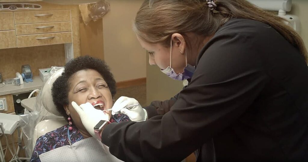 Professional Teeth Cleanings Dental Solutions of Mississippi dentist in Canton MS Dr. Ruth Roach Morgan Dr. Jessica Morgan