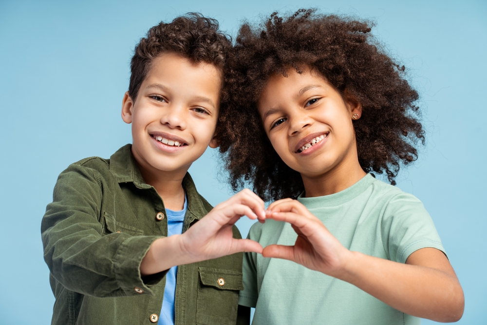 Satisfied kids due to stress free dental session | Dental Solutions