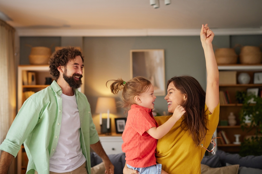 happy family after teeth cleaning | dentist in Canton MS