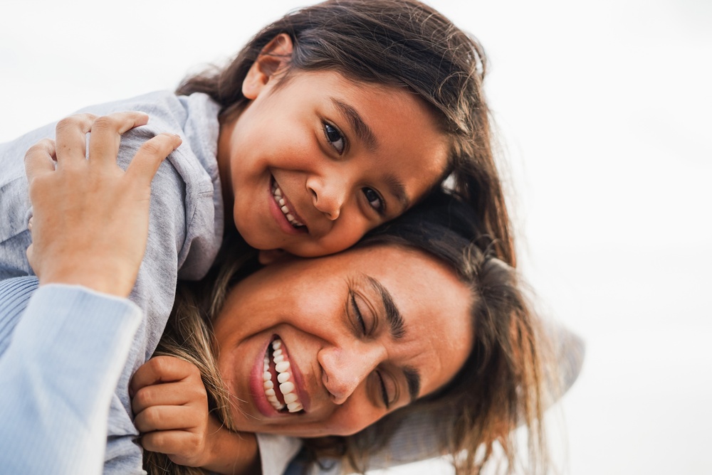 Happy Mother and child after Preventive Dentistry consultation
