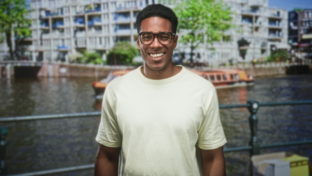 a man relaxed and happy after dental treatment